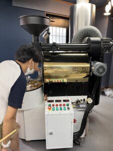 焙煎の肝は火力調整