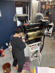 焙煎士のHeeさん