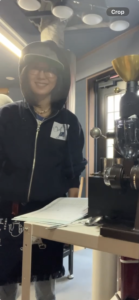 江ノ屋二代目が焙煎します